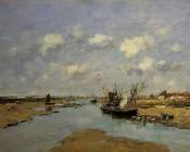 尤金 布丹 : Etaples, La Canache, Low Tide